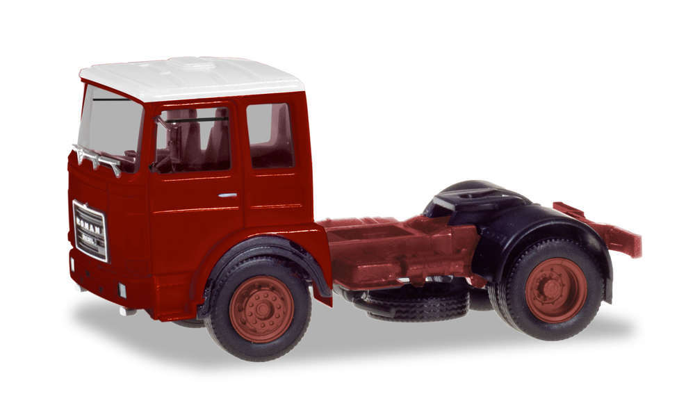 1:87 Roman Diesel 4 ƒ ?2 Rigid Tractor (Brown-Red/White Roof)