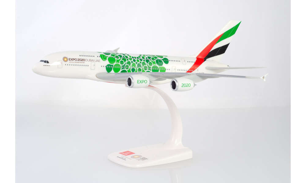 1:250 Airbus A380 Emirates Expo 2020 Dubai Sustainability
