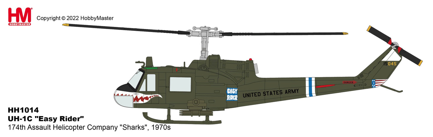 UH1C Easy Rider 174th Assault Helicopter Company Sharks 1970s