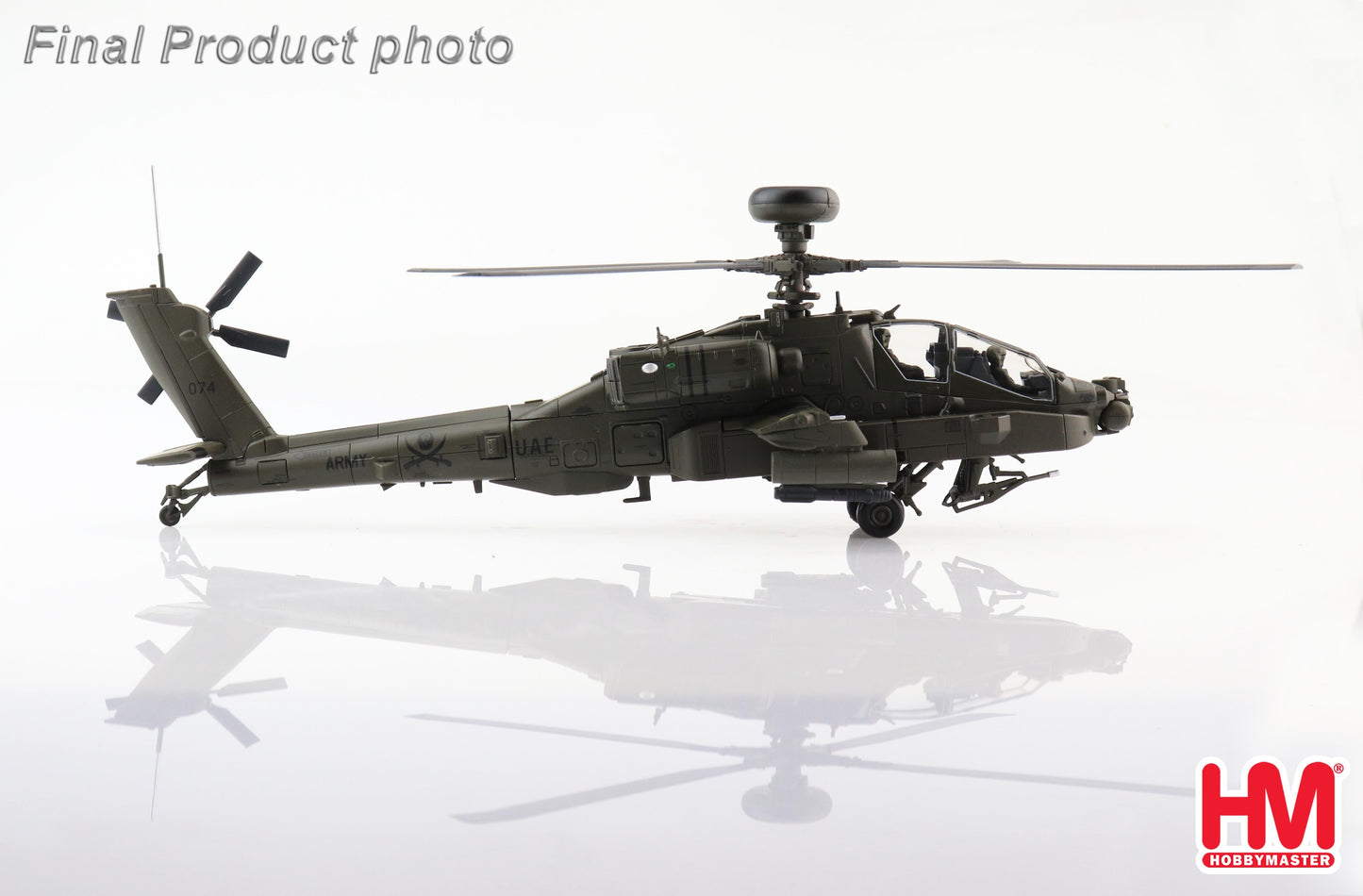 1/72 Boeing AH64D Longbow No. 074 United Arab Emirates Air Force Dubai 2015