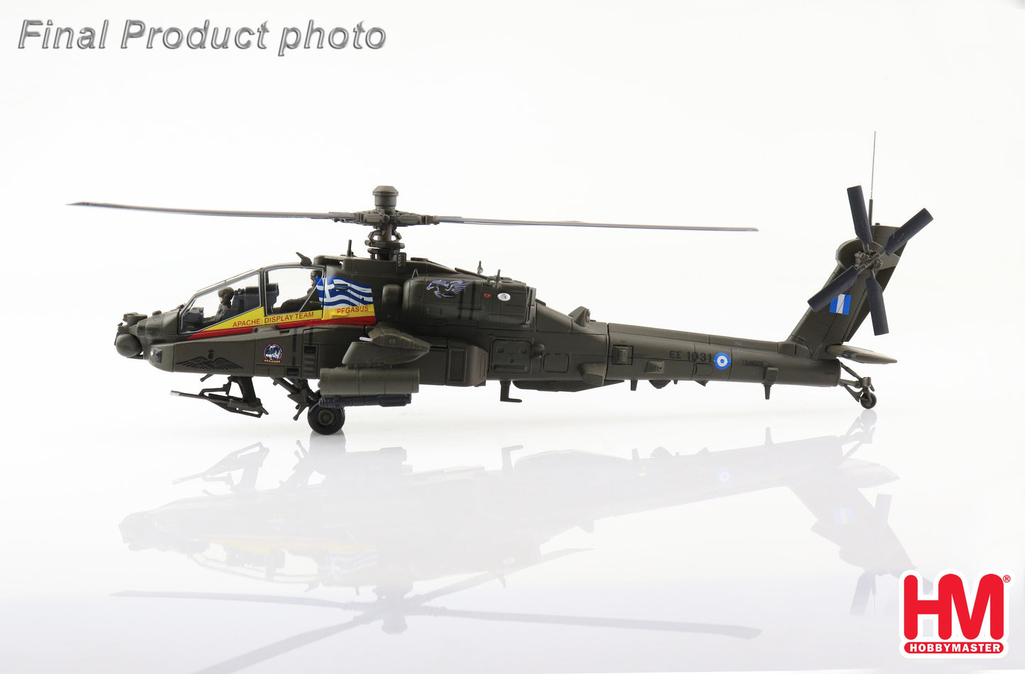 1/72 Boeing AH64DHA Pegasus ES 1031 Hellenic Army Tatoi Airport Greece 2014