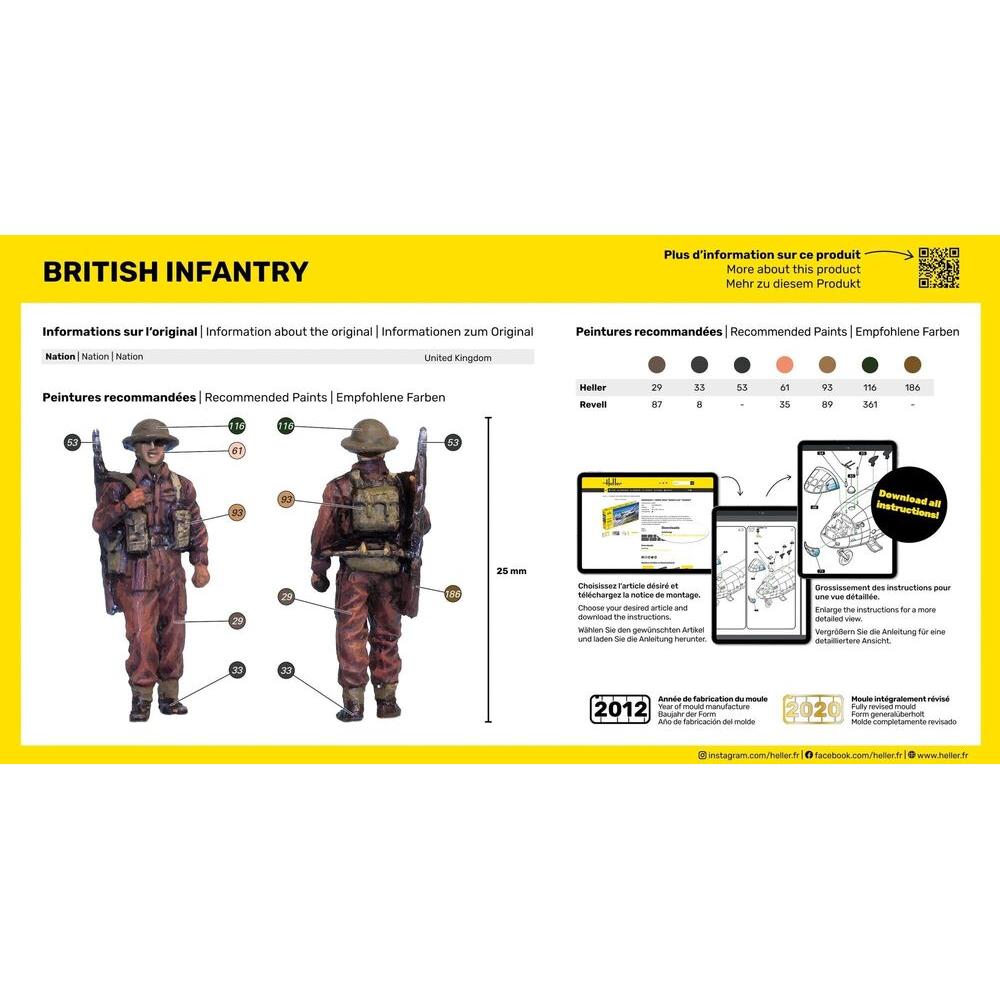 1/72 British Infantry