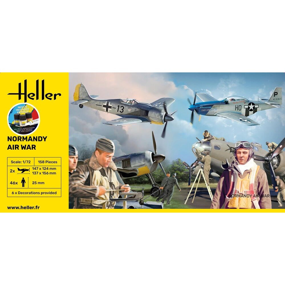 1/72 GIFT SET Normandy Airwar (Includes: Cement, Brush and Main Paints)