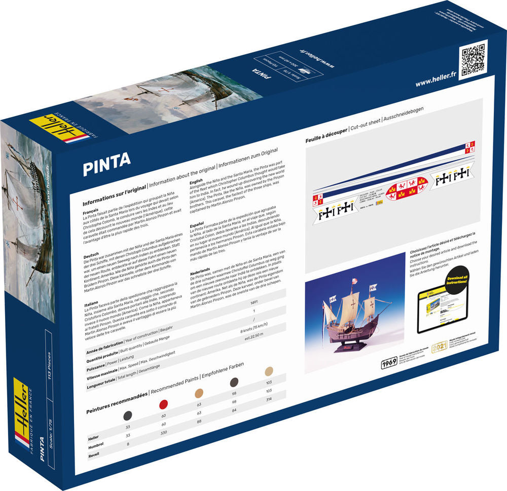 1/75 GIFT SET Pinta (Includes: Cement, Brush and Main Paints)