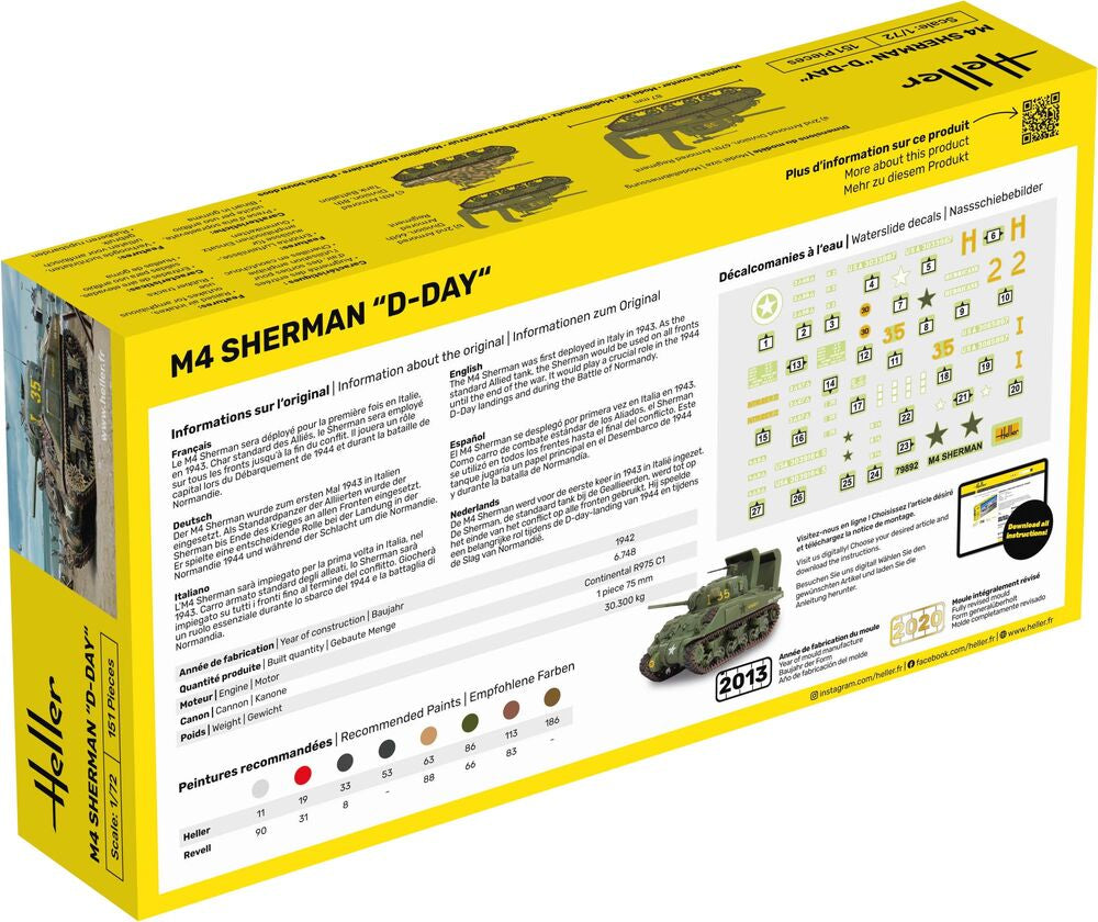 1/72 M4 Sherman D-Day