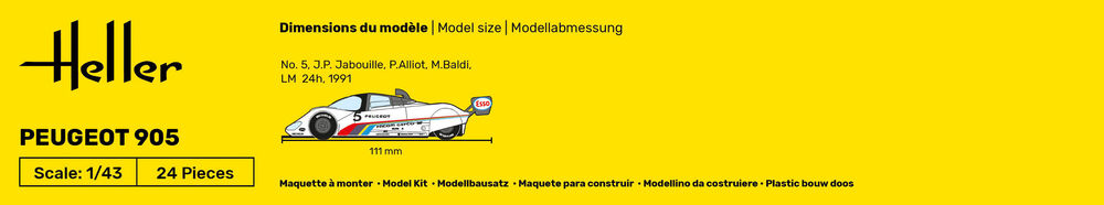 1/43 Peugeot 905
