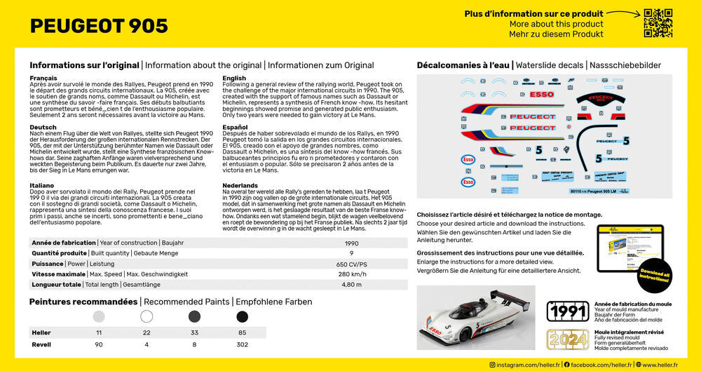 1/43 Peugeot 905