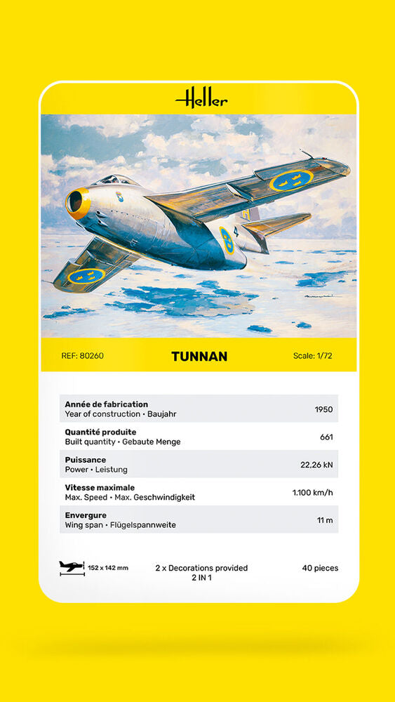 1/72 SAAB J-29 Tunnan