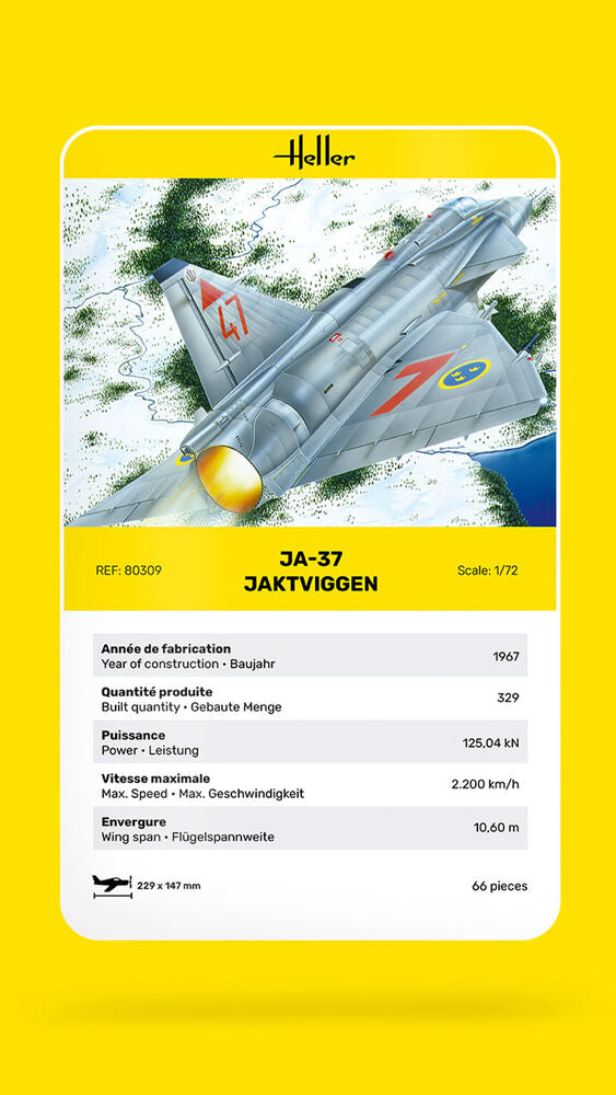 1/72 SAAB Ja-37 Jaktviggen