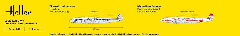 1/72 L-749 Constellation Air France