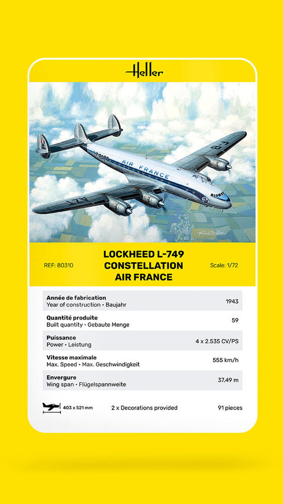 1/72 L-749 Constellation Air France