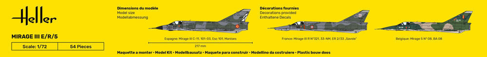 1/72 Mirage III E