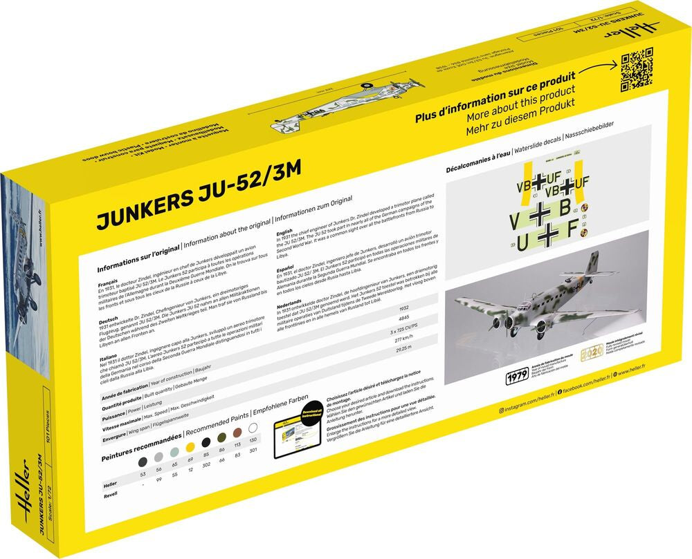 1/72 Junkers Ju-52/3m