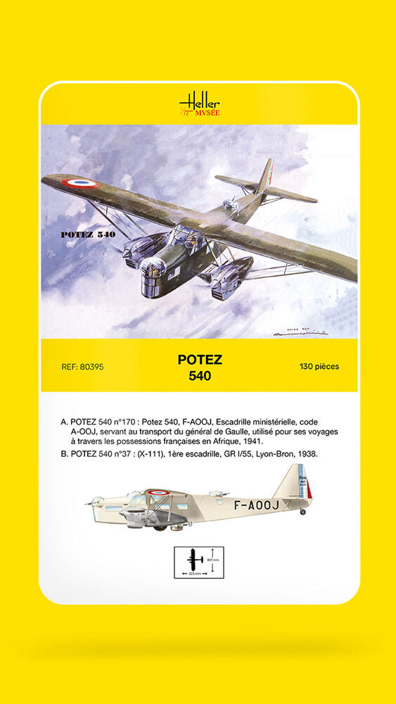 1/72 Potez 540 (Heller Museum)