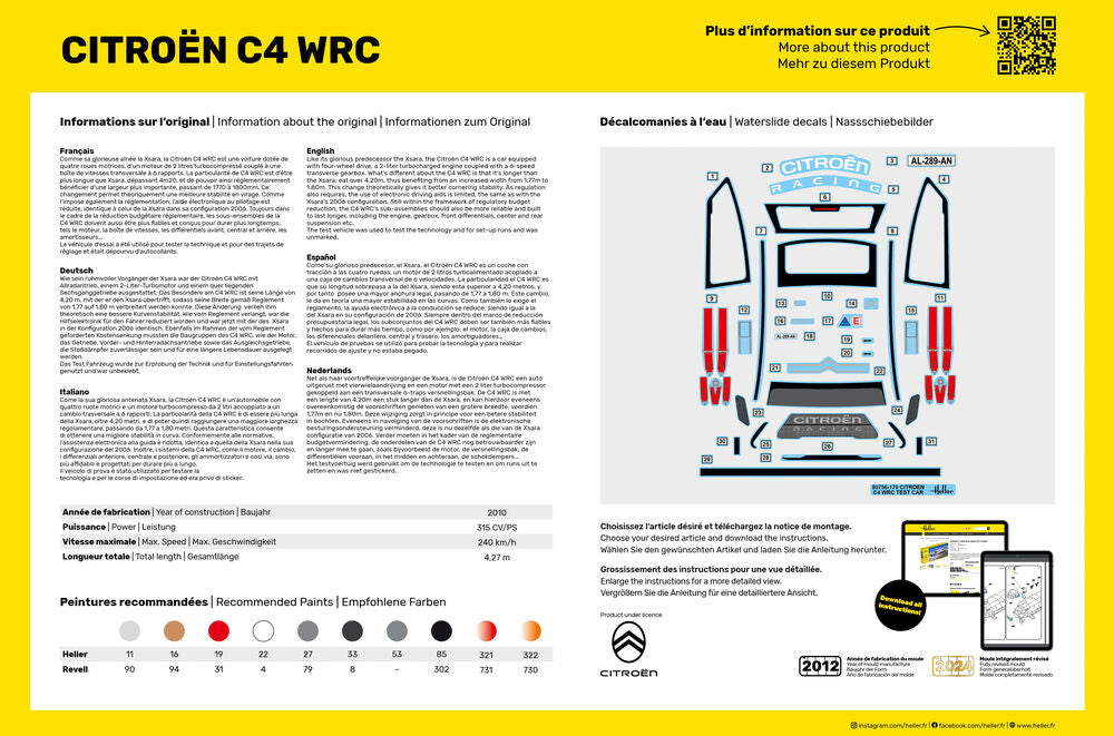 1/24 Citroen C4 WRC