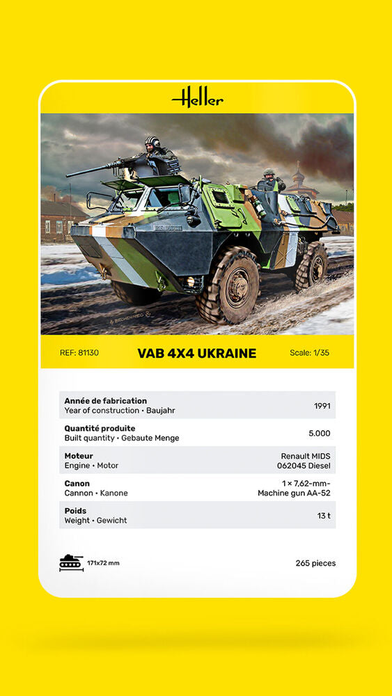 1/35 VAB 4x4 Ukraine