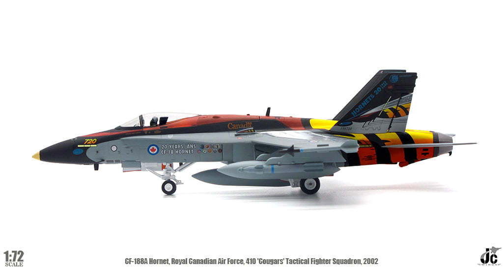 JCW72 CF188A Hornet Royal Canadian Air Force 410 Cougars Tactical Fighter Squadron 2002