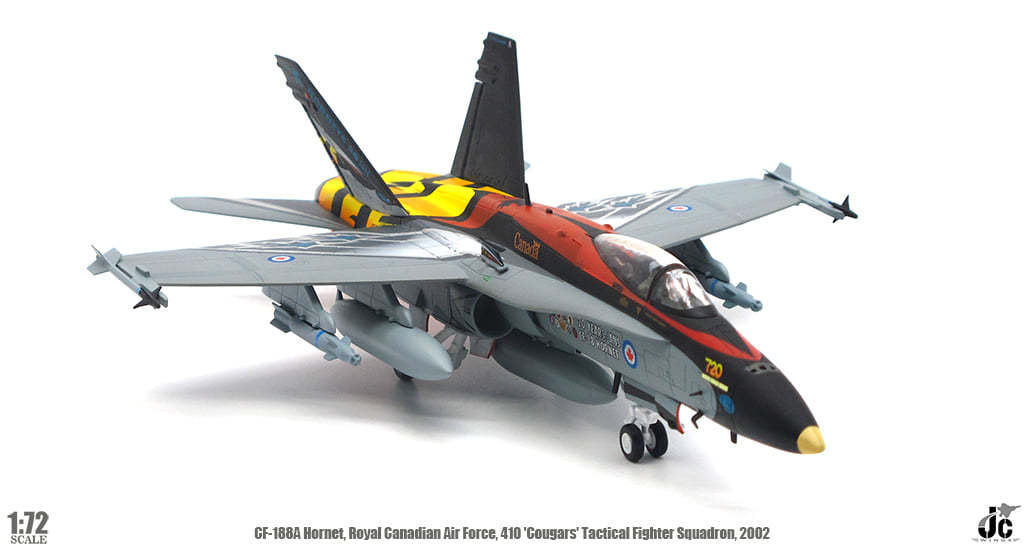 JCW72 CF188A Hornet Royal Canadian Air Force 410 Cougars Tactical Fighter Squadron 2002