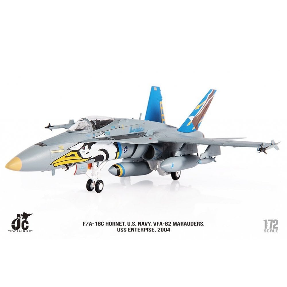 1/72 F/A18C Hornet U.S. NAVY VFA82 Marauders 2004