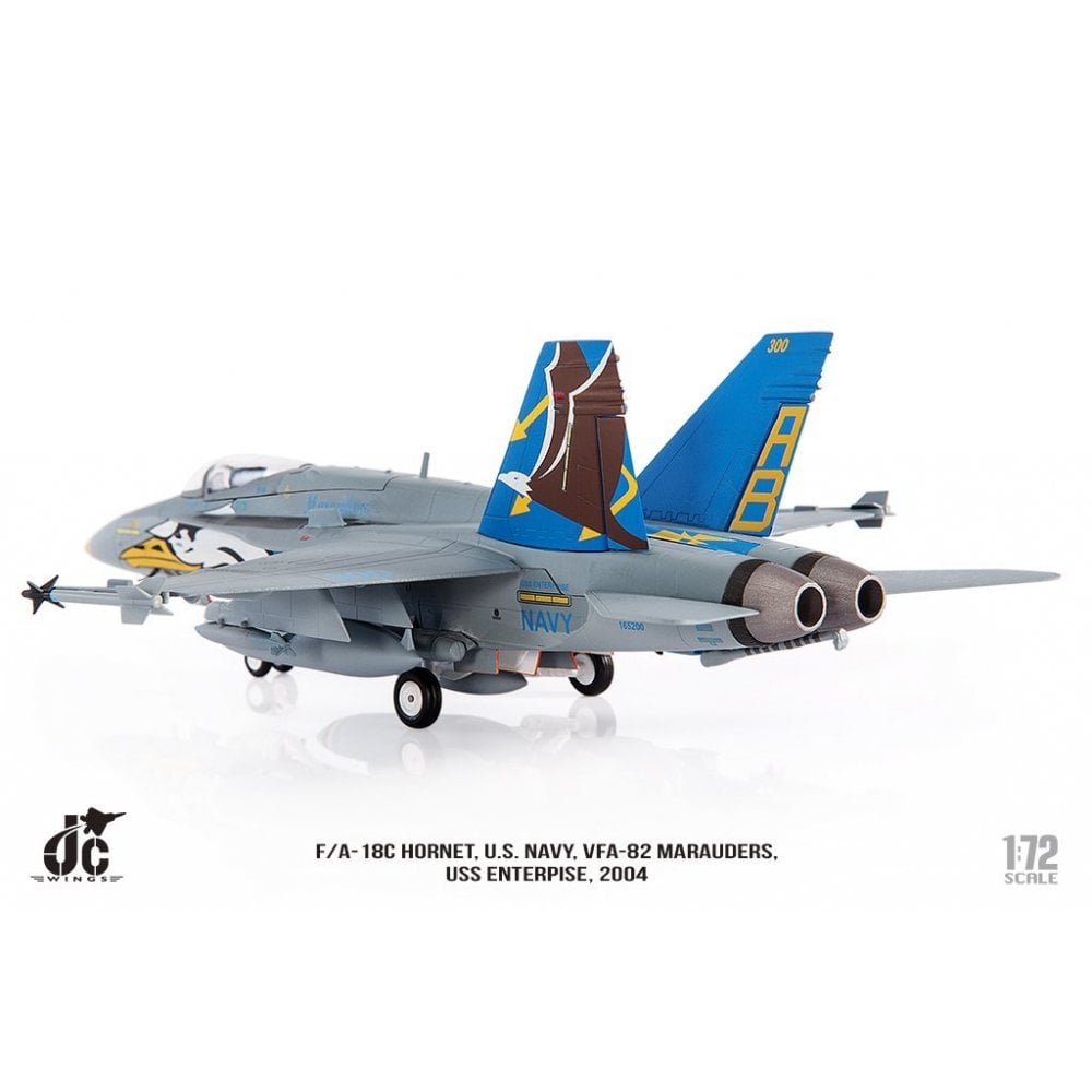 1/72 F/A18C Hornet U.S. NAVY VFA82 Marauders 2004