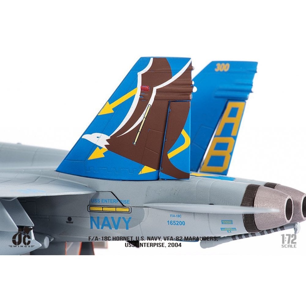1/72 F/A18C Hornet U.S. NAVY VFA82 Marauders 2004