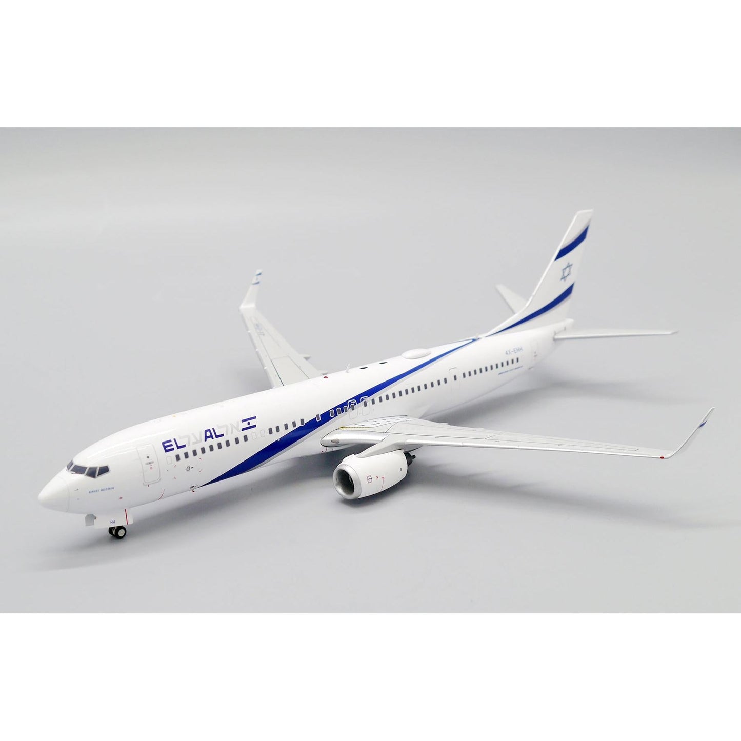 1/200 El Al Israel Airlines Boeing 737-900ER Reg: 4X-EHH with Stand