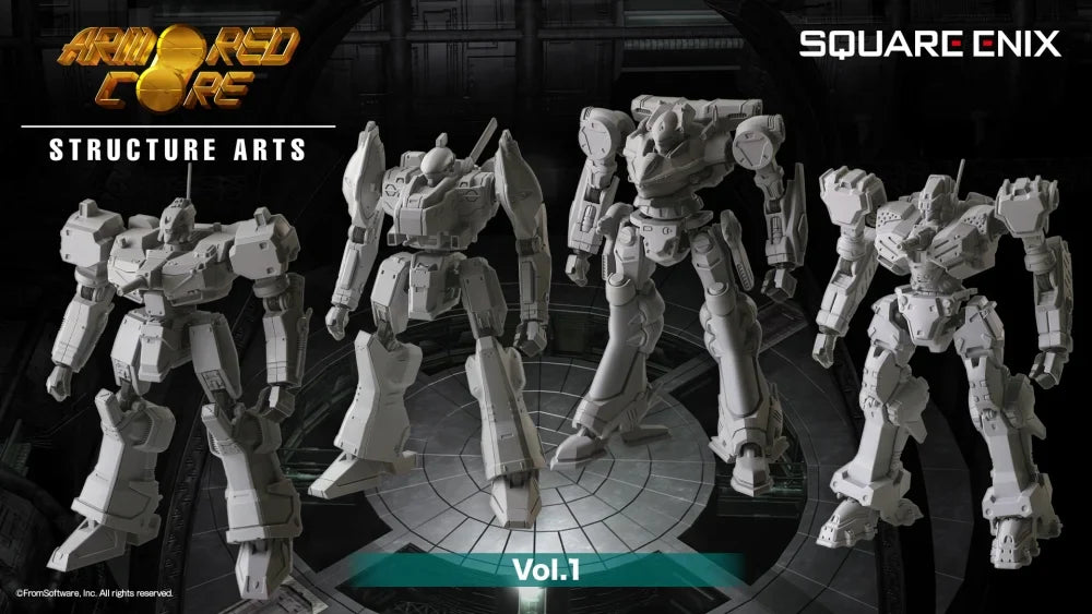 Non Structure Arts Armored Core Structure Arts Non Scale Plastic Model Kit Series Vol.1