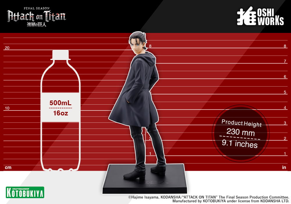 OSHI WORKS - Attack on Titan: The Final Season - Eren Yeager (The Final Season Ver.)