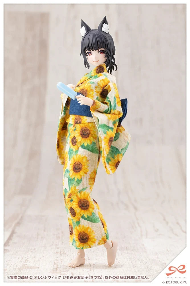 1/10 Sousai Shoujo Teien - Arranged Wigs Animal Ears Messy Bun (Fox)