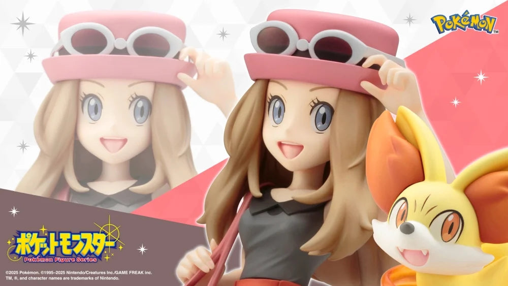 1/8 Pokemon Pokemon Serena with Fennekin Artfx J Statue