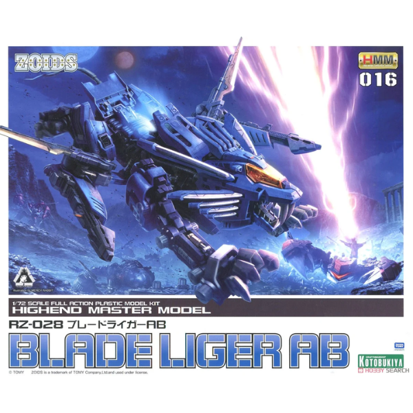 1/72 Zoids RZ-028 Blade Liger AB