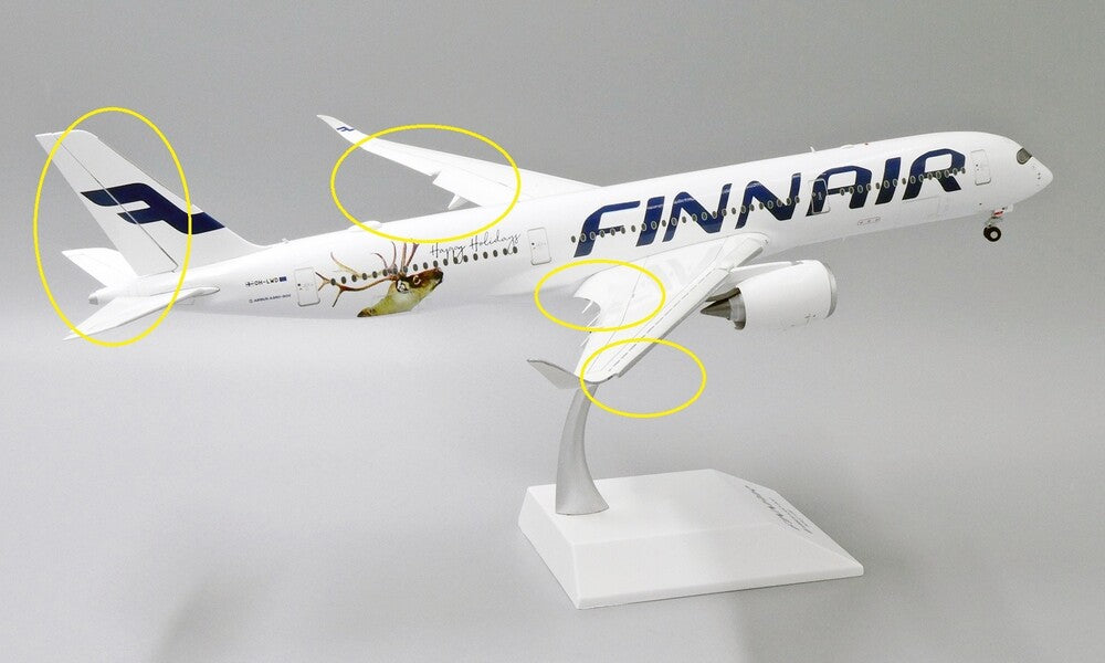1/200 Finnair A350900 Happy Holidays Livery Flaps Down OHLWD