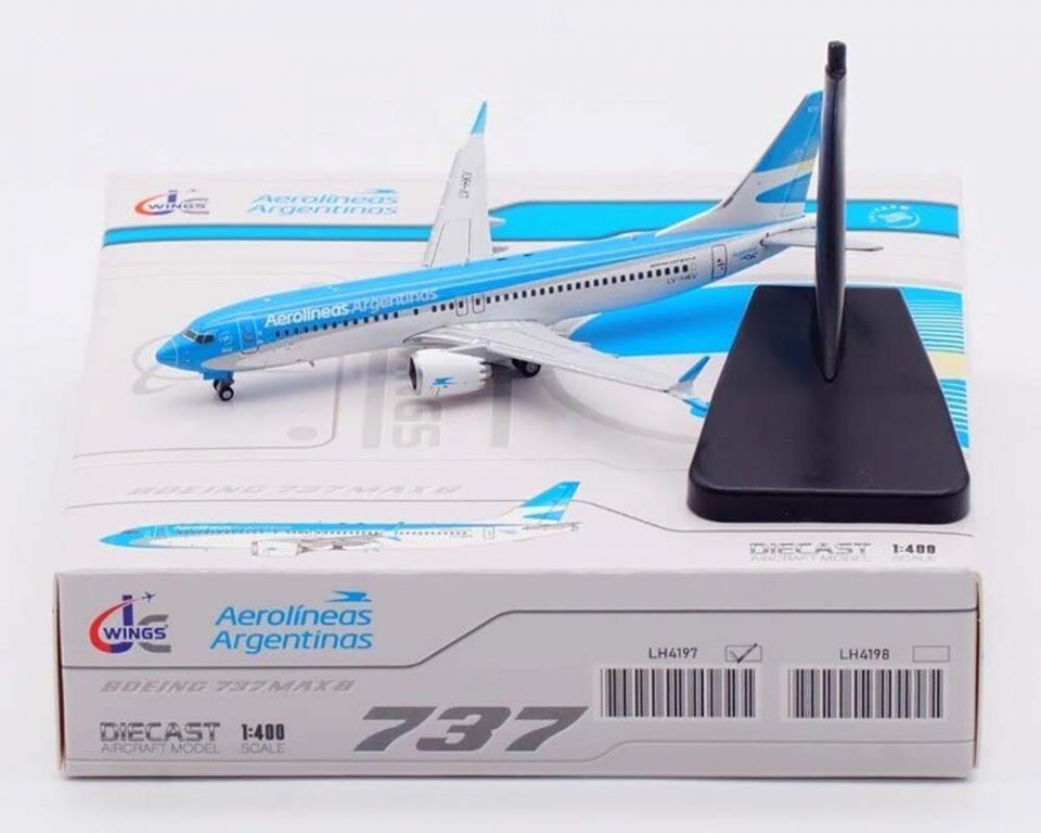 1/400 Aerolineas Argentinas B737 MAX 8 LV-HKV