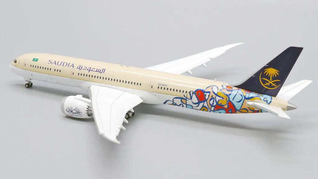 1/400 Saudia B7879 HZAR13 Arab Calligraphy Year (Flaps Down)