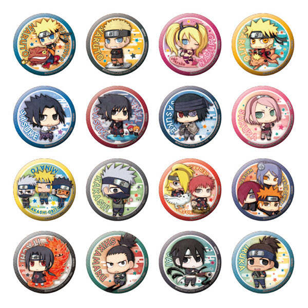 Metal Badge Collection Naruto New Era