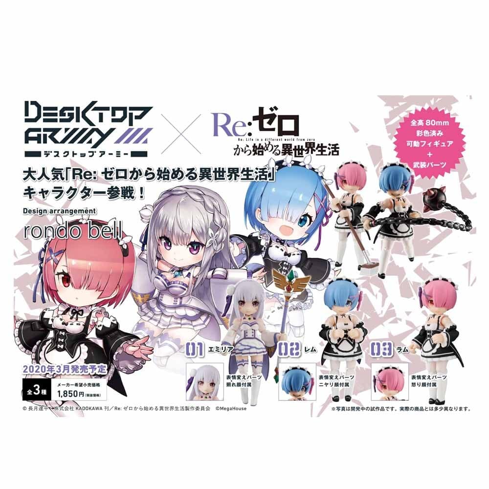 DESK TOP ARMY ReZero Starting Life in Another World