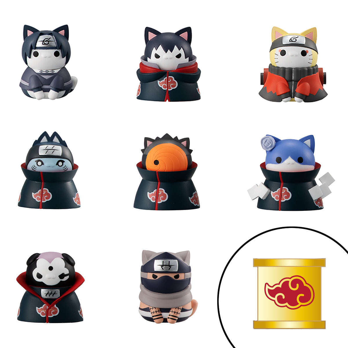 CAT PROJECT Nyaruto! NARUTO Shippuden Defense battle of village of Konoha! Set with gift