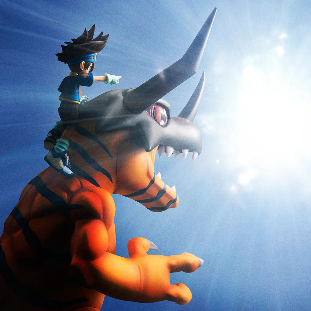 G.E.M. series Digimon Adventure Greymon & Taichi Yagami