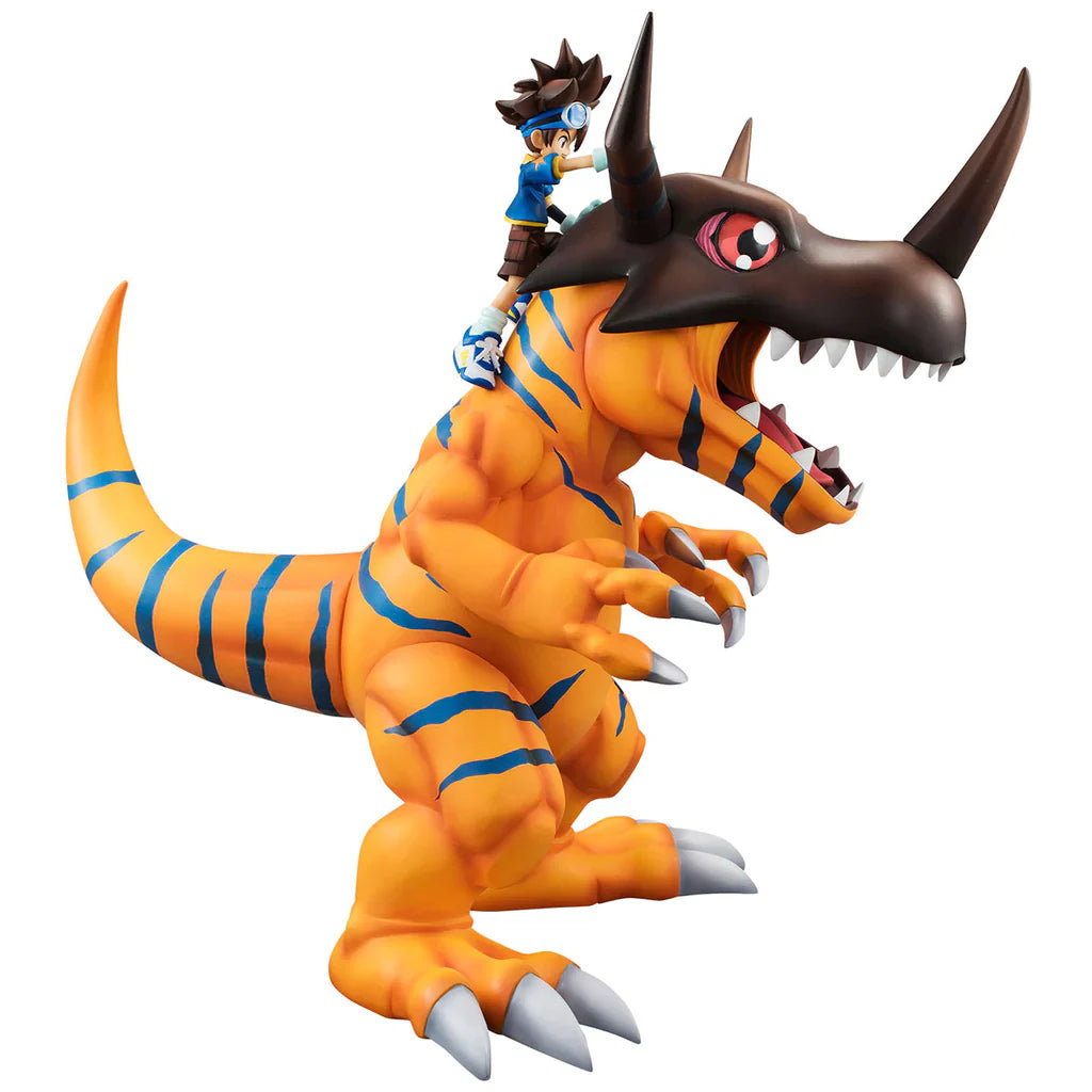G.E.M. series Digimon Adventure Greymon & Taichi Yagami