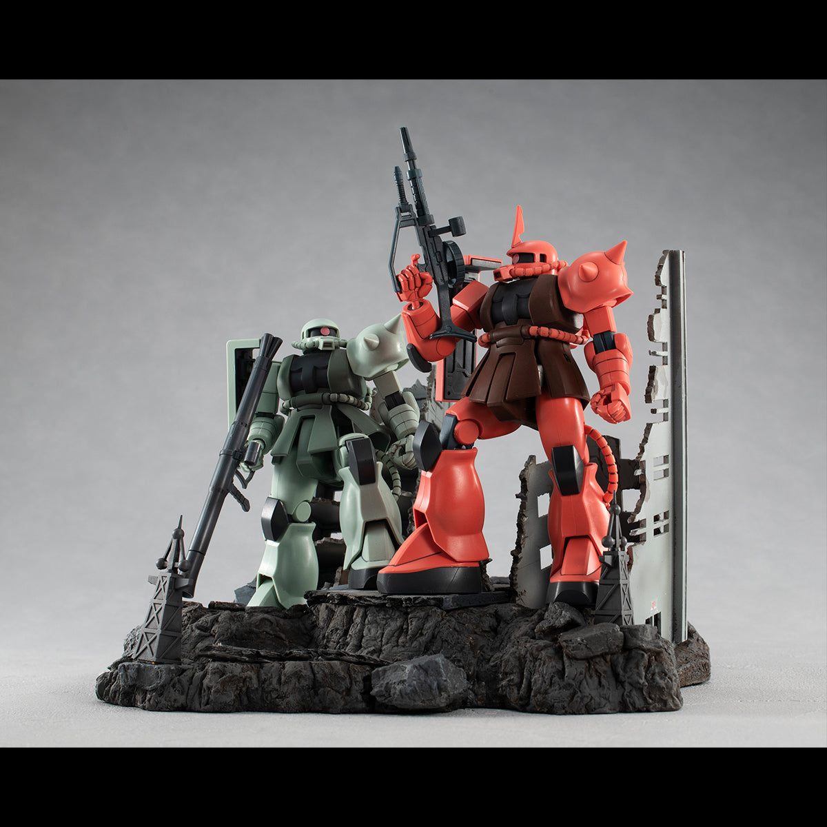 Realistic Model Series Mobile Suit Gundam (For 1/144 HG series) G Structure (GS02) Ruins at New Yor