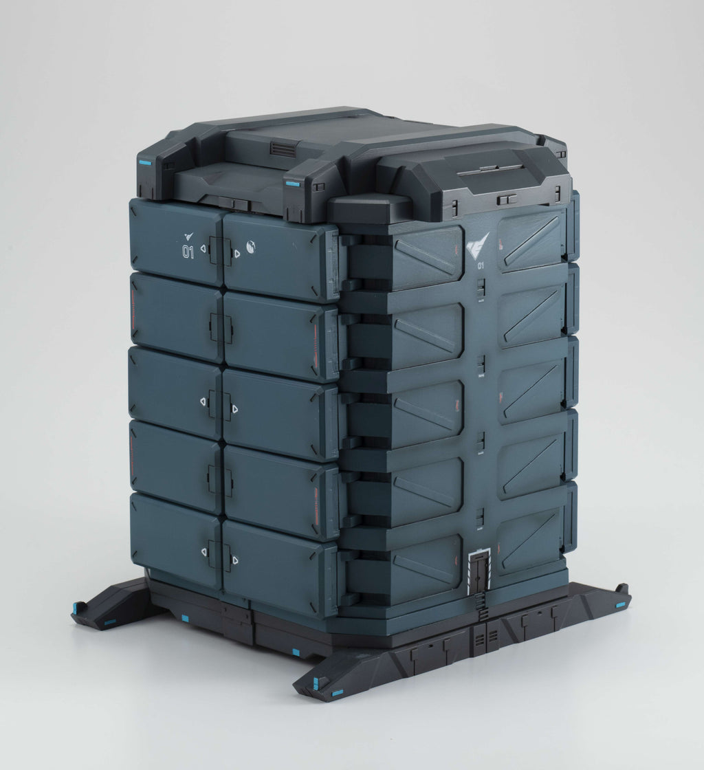 Realistic Model Series MS Gundam THE WITCH FROM MERCURY GS07-A MS Container (WEATHERING COLOR ED.)
