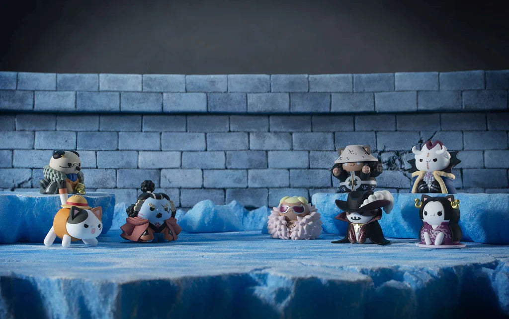 MEGA CAT PROJECT ONE PIECE Nyan Piece Nyan! Ver. Luffy & the Seven Warlords of the Sea