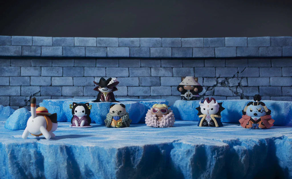 MEGA CAT PROJECT ONE PIECE Nyan Piece Nyan! Ver. Luffy & the Seven Warlords of the Sea