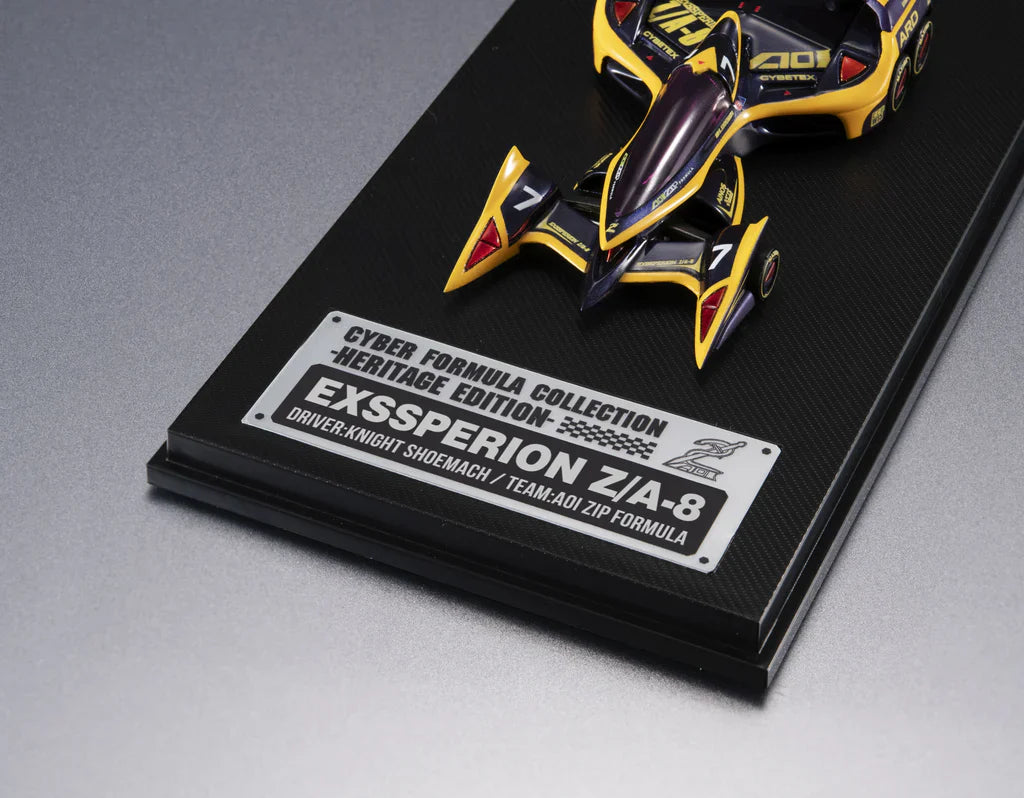 C.F.C Heritage Edition Future GPX Cyber Formula11 Experion Z/A-8 Knight Shoemach Model
