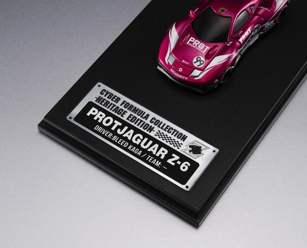 Cyber Formula Collection Heritage Edition Future Gpx Cyber Formula Proto Jaguar Z 6 & Aoi Stealth Jaguar Z 7 Set