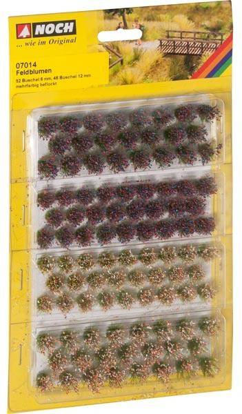 HO Grass Tufts - Wild Flowers -
