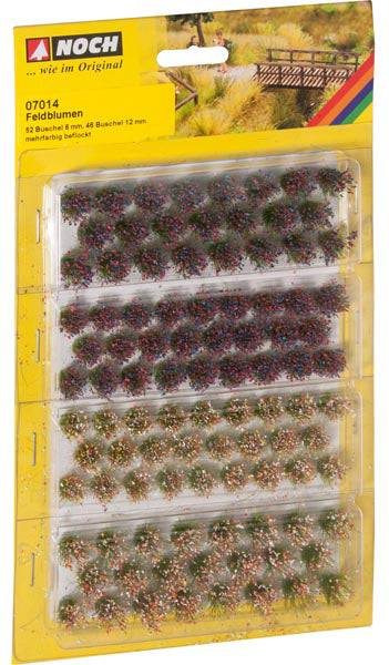 HO Grass Tufts - Wild Flowers -