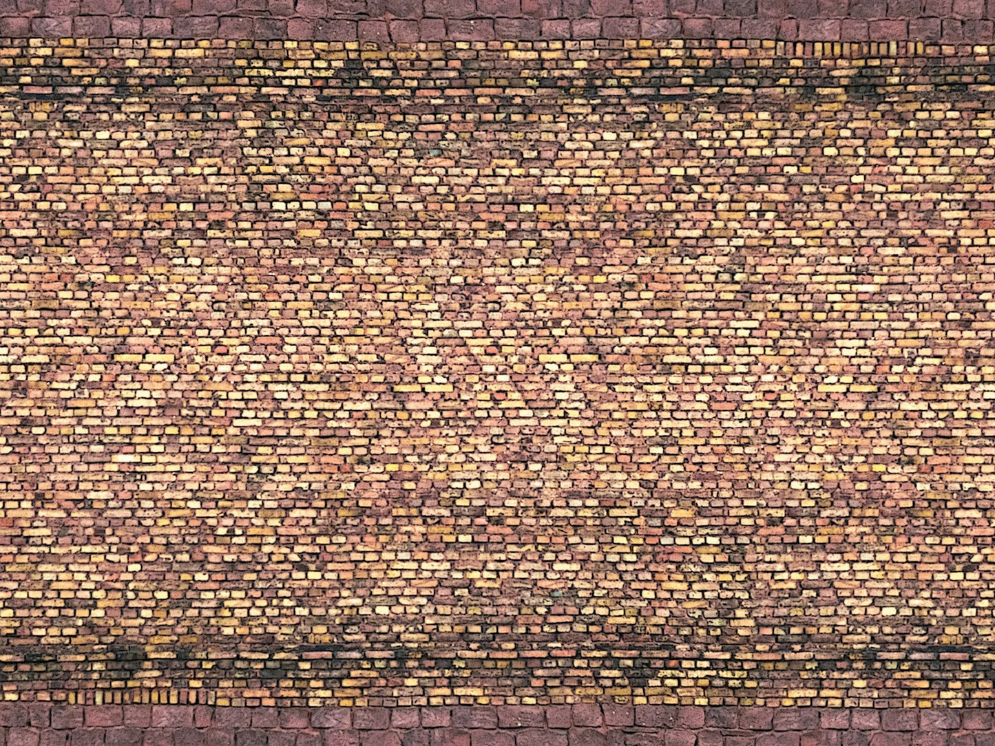 HO 3D Cardboard - Sheet Brick - Yellow