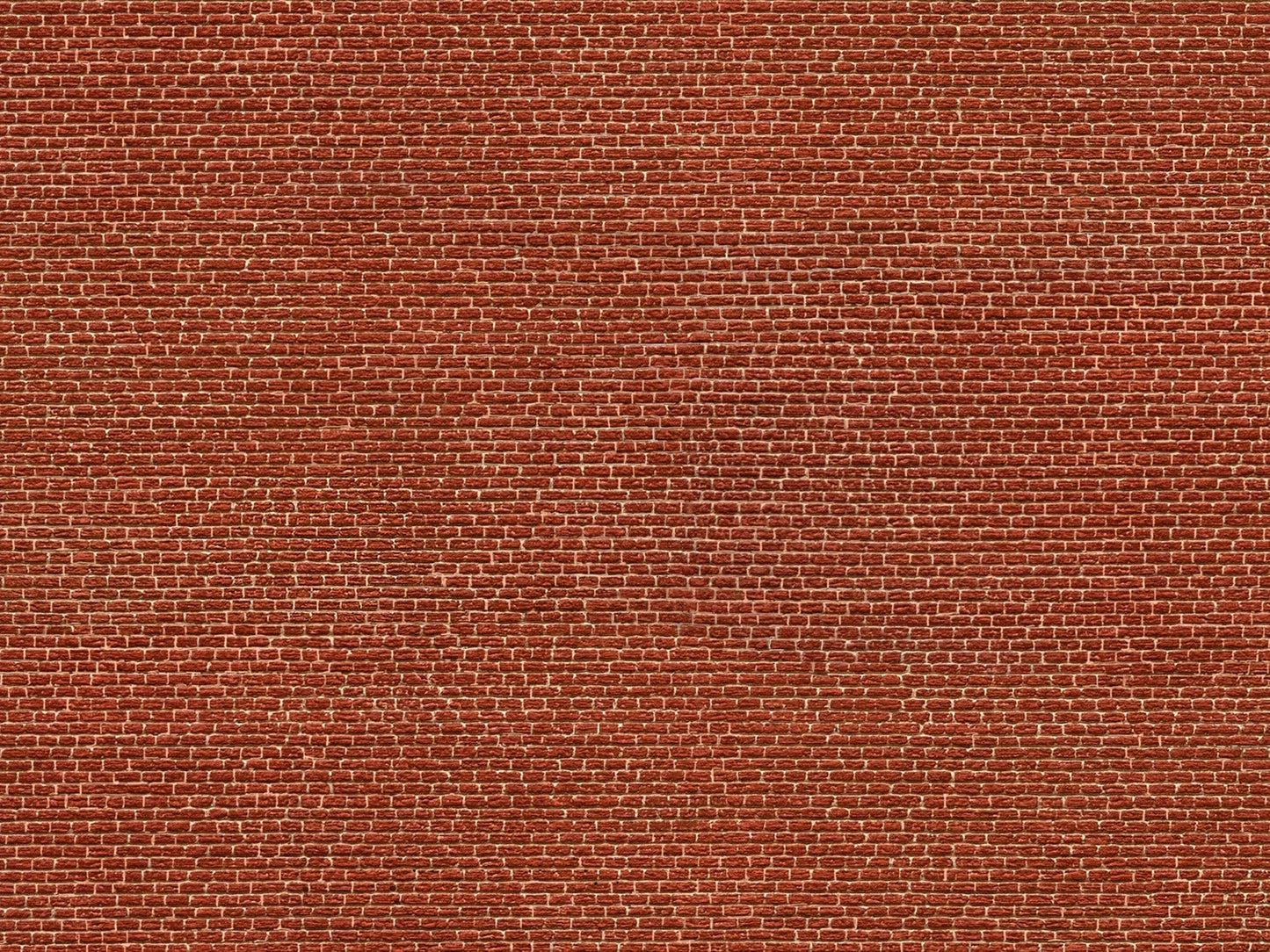 HO 3D Cardboard Sheet - Clinker - Red