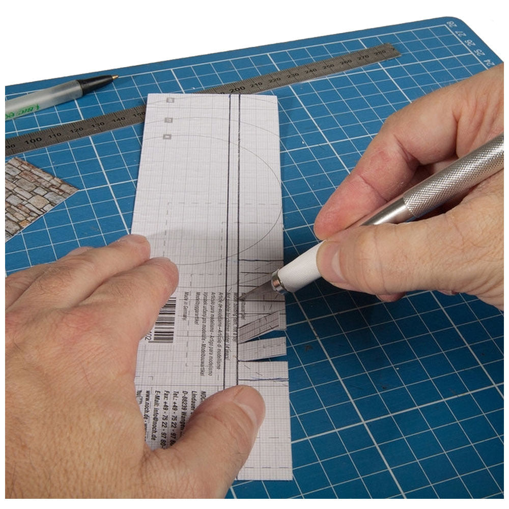 HO 3D Cardboard Sheet - Clinker - Yellow
